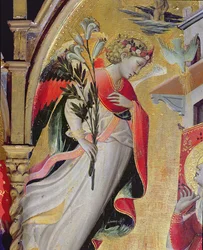 Aartsengel Gabriël, detail