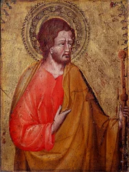 Voorstelling van Sint Jacobus de Pelgrim