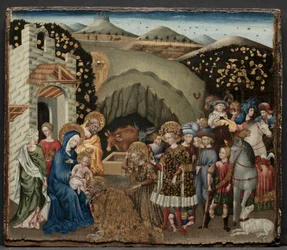 De aanbidding der wijzen, 1440-45