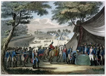 Pacificatie van de Vendée door Generaal Hoche (1768-97) 20 april 1795