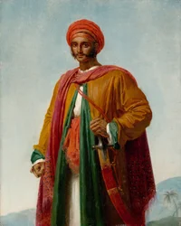 Studie voor Portret van een Indiër, ca. 1807