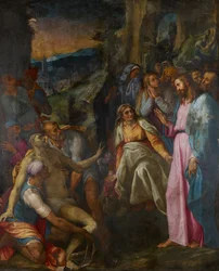 Opwekking van Lazarus, 1592