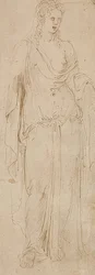Staande figuur. Omstreeks 1530/50