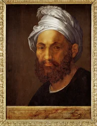 Portret van Michelangelo ...