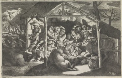 Aanbidding door de herders