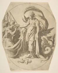 Circe en de metgezellen van Odysseus, 16e eeuw