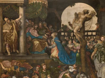 Triomf van Mordechai (detail)