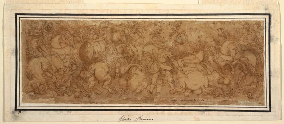 Tekening, Gevechtsscène, 1524-46