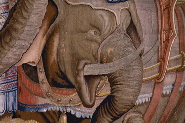 De daden van Scipio: De slag bij Zama (detail)