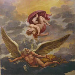 Daedalus en Icarus (plafondschildering)