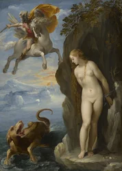 Perseus redt Andromeda