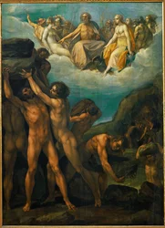 De reuzen bestormen Olympos