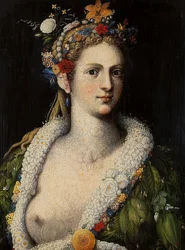 Flora Meretrix. Omstreeks 1590