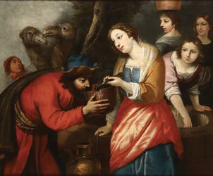 Giuseppe Badaracco, Rebecca bij de bron