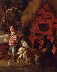 Heksenbijeenkomst (detail)