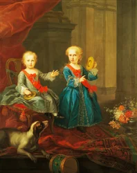 Dochters van Karel III van Bourbon, koning van Napels en Twee Siciliën en Maria Amelia van Saksen, Koningin van Twee Siciliën