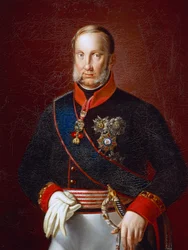 Portret van Frans I van Twee Siciliën
