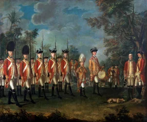 Lord George Lennox, Kolonel van het 25e Regiment Voetvolk, ca.1771