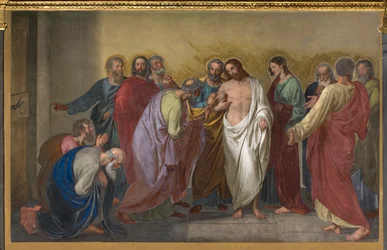 Presbyterium, Giueppe Diotti, Ongeloof van St. Thomas 1832