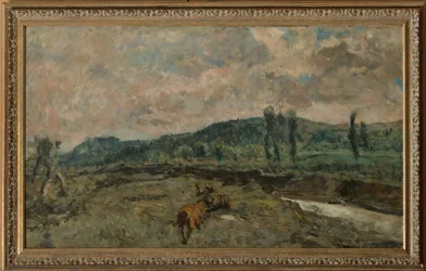 Landschap met karren