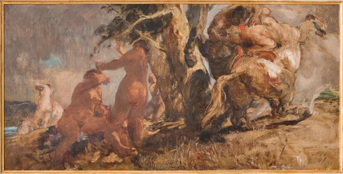 De baders en een centaur