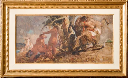 De baders en een centaur