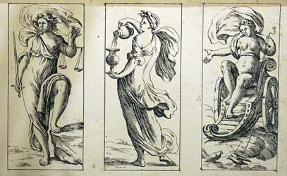 17e-eeuwse tarotkaarten