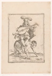 De arme draagt de rijke