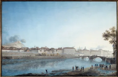 Binnenkomst van generaal Napoleon Bonaparte in Nice, eerste hoofdkwartier van de Fransen op 28 maart 1796