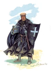 Een Soldaat van de Orde van Sint-Jan van Jeruzalem (Hospitaalridders)