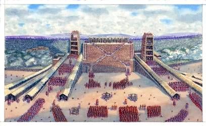 Slag bij Avaricum door de Romeinse legioenen tijdens de Gallische Oorlogen