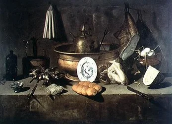 Stilleven in een keuken