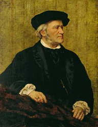Portret van Richard Wagner (1813-83) 1883