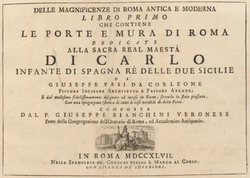 Delle Magnificenze di Roma Antica e Moderna (deel 1)