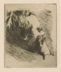 Portret van Edgar Degas