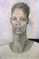 Hoofd van een neger, heroïsche schaal