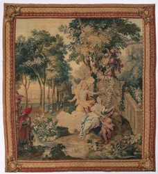Flora en Zephyrus uit Set van Ovidius