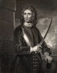 John Benbow, gegraveerd door W.T. Mote, uit 