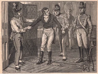 Arrestatie van Sir Francis Burdett AD 1810