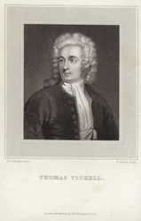 Portret van Thomas Tickell
