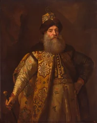 Portret van de ambassadeur Pyotr Ivanovich Potyomkin 1617-1700, 1682