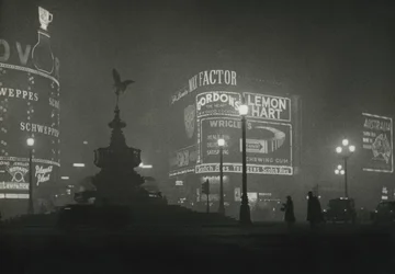 Piccadilly Circus jaren 1950