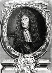 Portret van Sir Roger LEstrange (1616-1704)