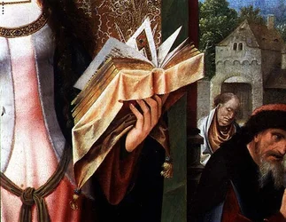 St. Catherine en de Filosofen (detail)