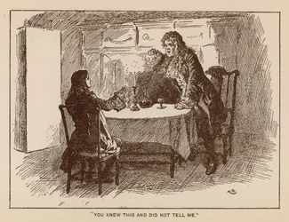 Illustratie voor The History of Henry Esmond door Thackeray