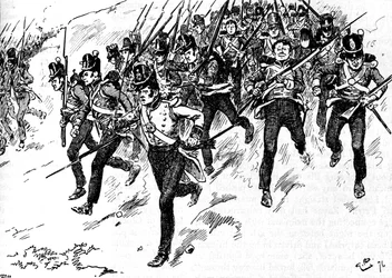 Dilkess Brigade van de Garde kwam op, 1896, 1902