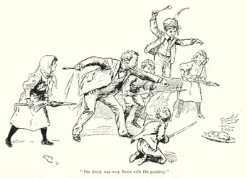 Illustratie voor The Story of the Treasure Seekers door E. Nesbit