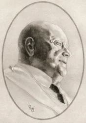 Jean Sibelius, geboren Johan Julius Christian Sibelius, uit Living Biographies of Great Composers