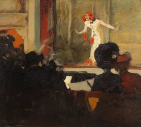 Muziekhal Scène, c.1900