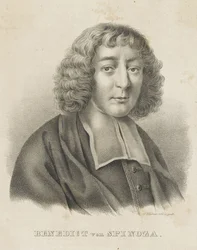 Portret van Baruch Spinoza, ca. 1830-1840